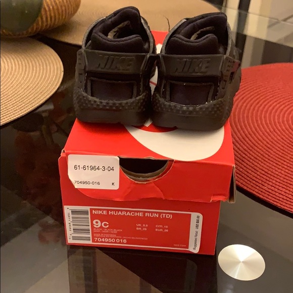 Nike Huarache Runs Toddler size 9c - Picture 3 of 4